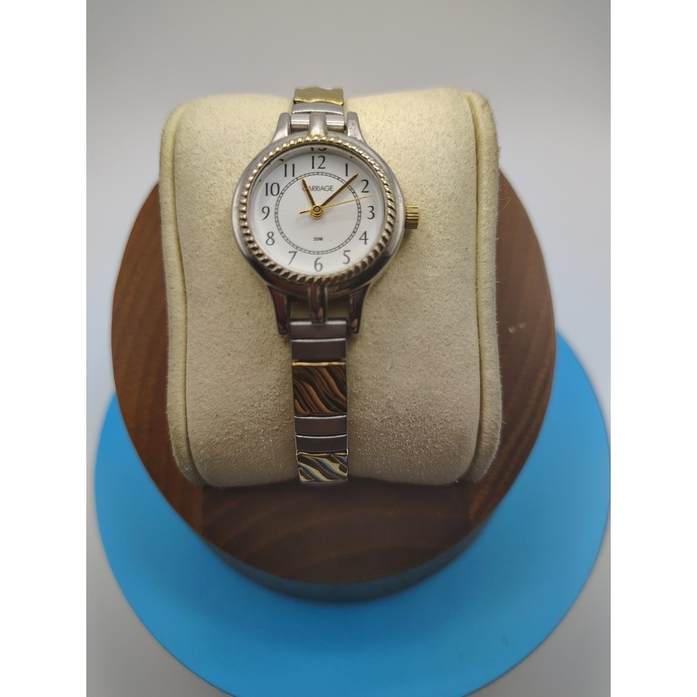 Vintage 2005 Carriage by Timex Stainless Steel Womens Quartz‎ Watch